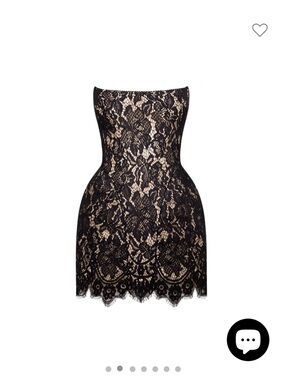 Milla Classic Black Corset Mini Dress